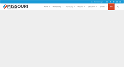 Desktop Screenshot of missourinurses.org